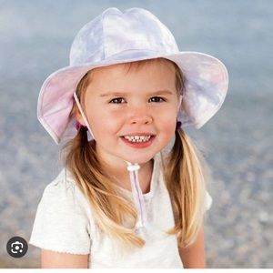 3-6M The Original Flap Happy Polka-Dot Sun Hat